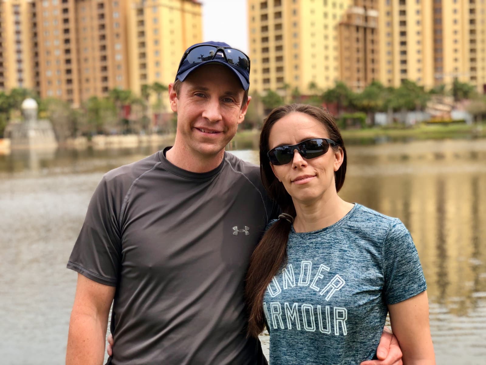 Gregg Huffman and his wife Jenny together